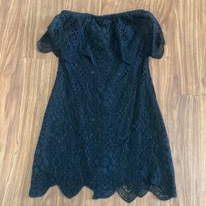 BB Dakota RSVP black lace dress size small NWT
